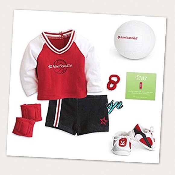 american girl volleyball set